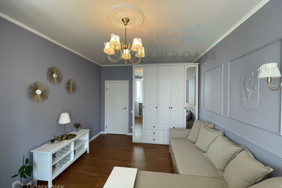 Продаётся 1-комнатная квартира, 46.8 м²