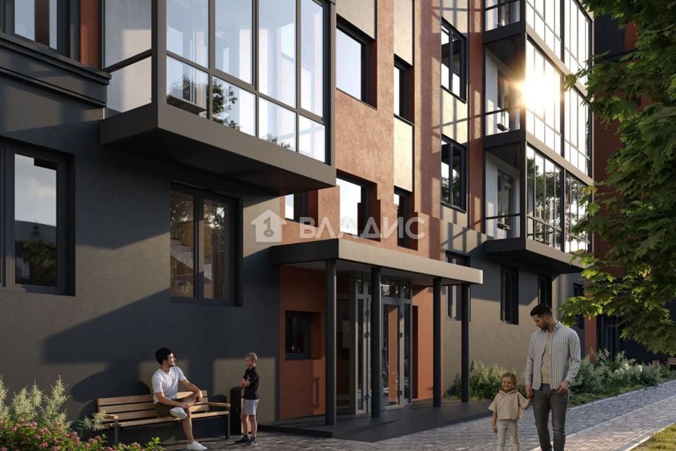 Продаётся 1-комнатная квартира, 43.2 м²