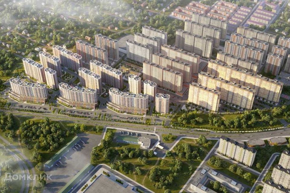Продаётся 1-комнатная квартира, 45.6 м²