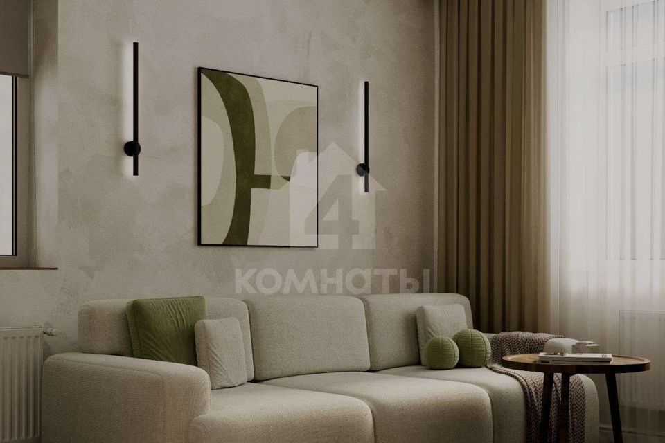 Продаётся 2-комнатная квартира, 52 м²