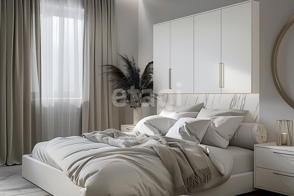 Продаётся 2-комнатная квартира, 61.9 м²