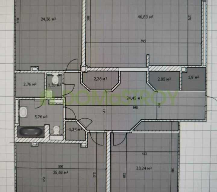 Продаётся 4-комнатная квартира, 158.3 м²