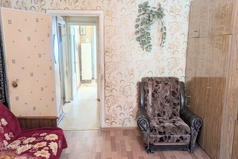 Продаётся 3-комнатная квартира, 58.5 м²