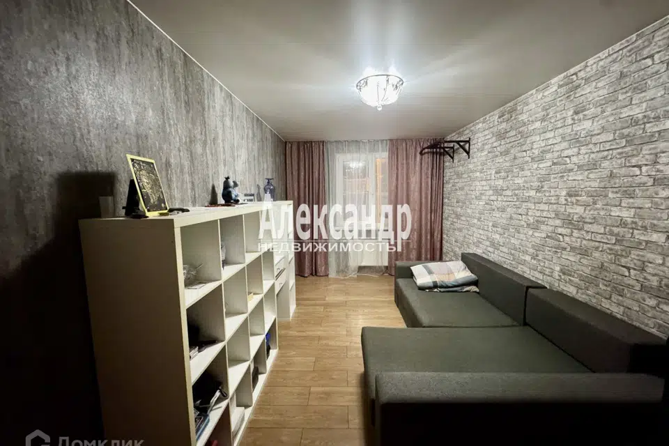 Продаётся 1-комнатная квартира, 39.3 м²