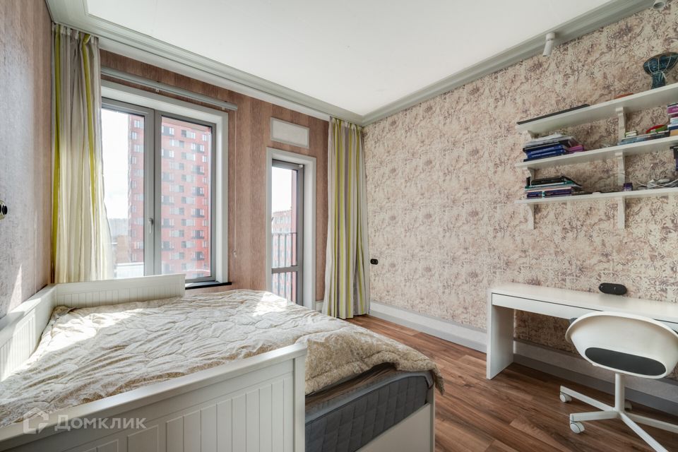 Продаётся 1-комнатная квартира, 45.7 м²