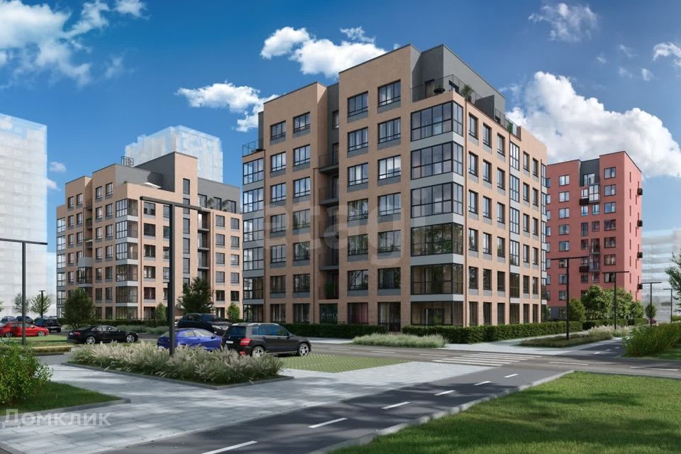 Продаётся 1-комнатная квартира, 39.19 м²