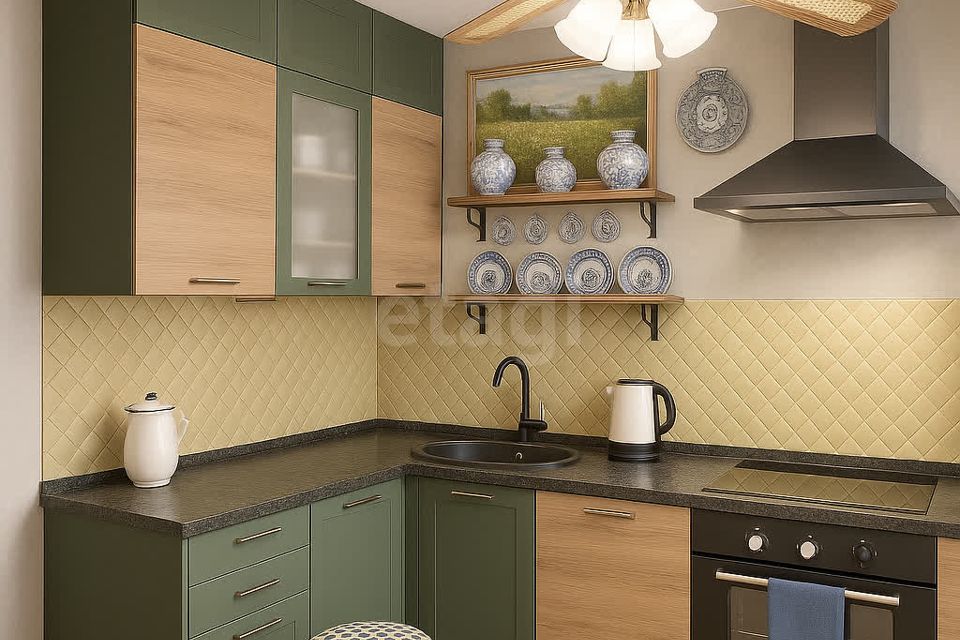 Продаётся 1-комнатная квартира, 34.6 м²