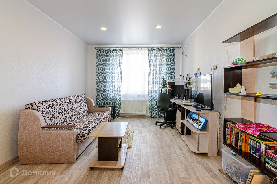 Продаётся 1-комнатная квартира, 39.4 м²