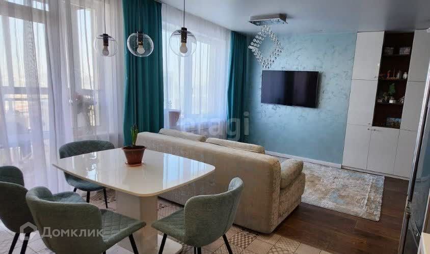 Продаётся 3-комнатная квартира, 95.3 м²