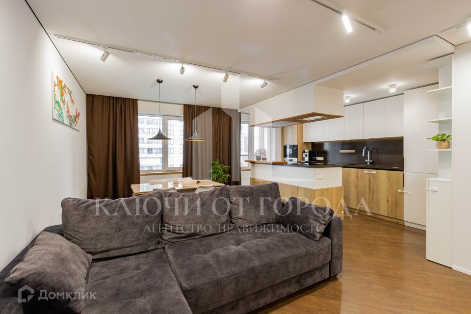 Продаётся 3-комнатная квартира, 97.38 м²