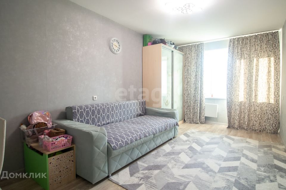 Продаётся 1-комнатная квартира, 39.1 м²