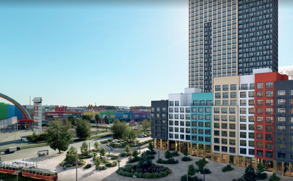 Продаётся 2-комнатная квартира, 59.46 м²