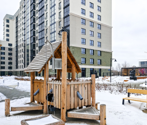 Продаётся 1-комнатная квартира, 52 м²