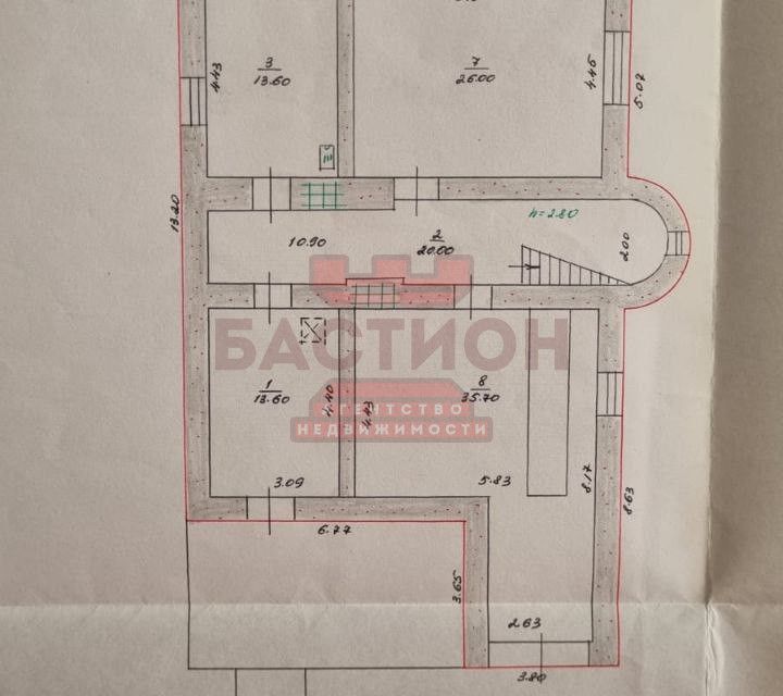Продаётся 3-этажный дом, 388.3 м²