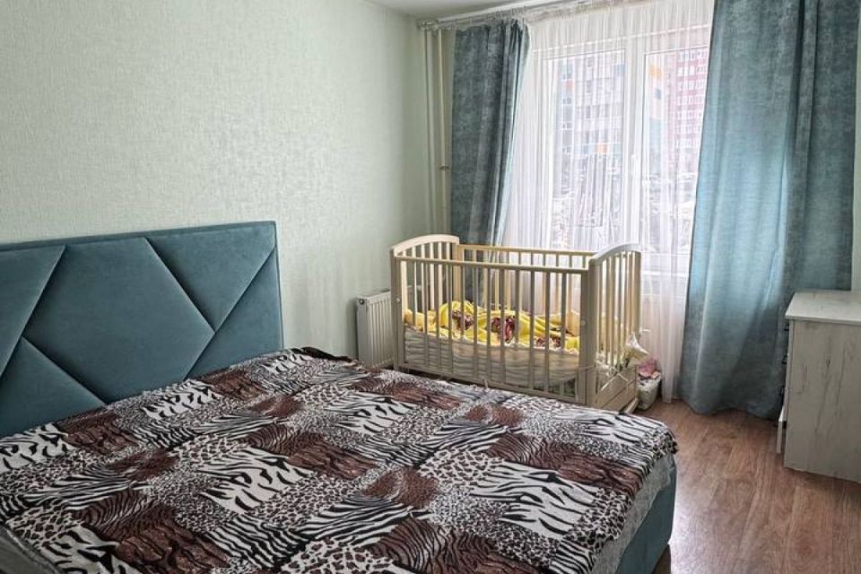 Продаётся 2-комнатная квартира, 56.6 м²
