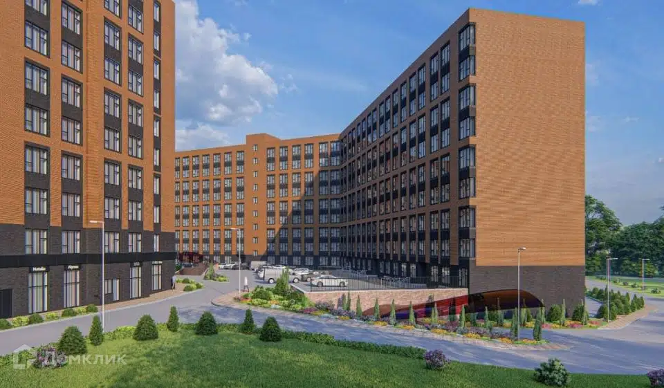 Продаётся 2-комнатная квартира, 56.8 м²