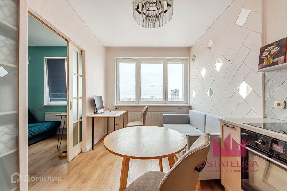 Продаётся 1-комнатная квартира, 38.9 м²