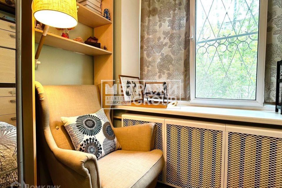 Продаётся 2-комнатная квартира, 43.3 м²