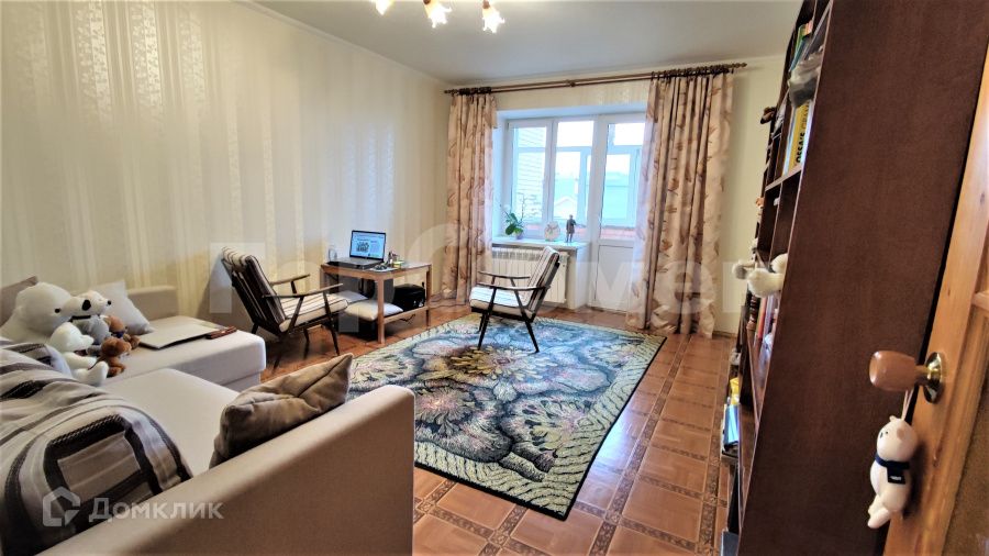 Продаётся 2-комнатная квартира, 55.2 м²