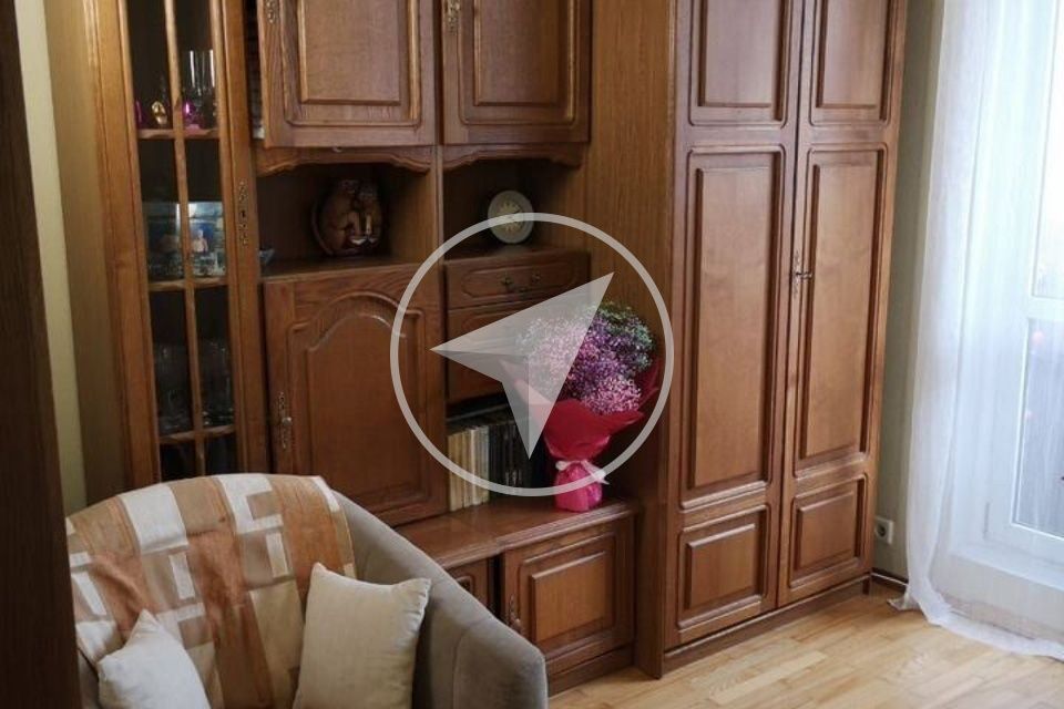 Продаётся 1-комнатная квартира, 39 м²