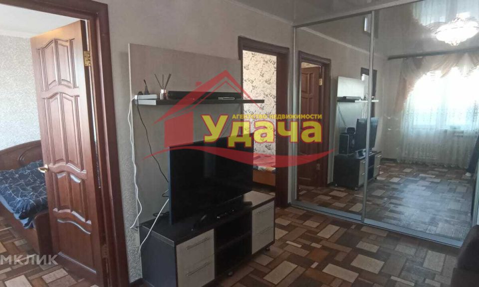 Продаётся 3-комнатная квартира, 47 м²