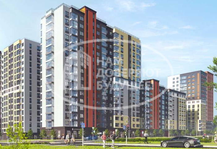 Продаётся 2-комнатная квартира, 53.1 м²