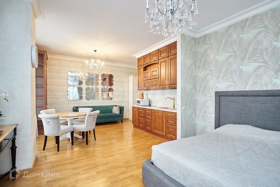 Продаётся 1-комнатная квартира, 43.8 м²