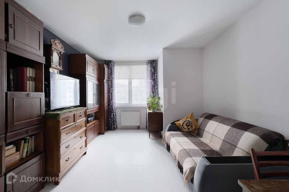 Продаётся 1-комнатная квартира, 43.4 м²