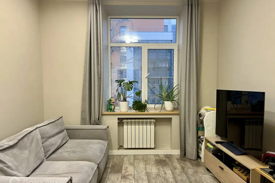 Продаётся 2-комнатная квартира, 58.2 м²