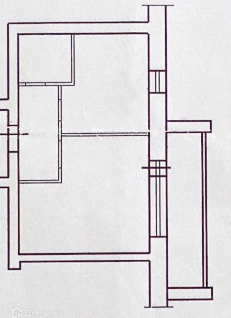 Продаётся 1-комнатная квартира, 44 м²