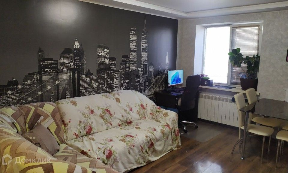 Продаётся 3-комнатная квартира, 60 м²