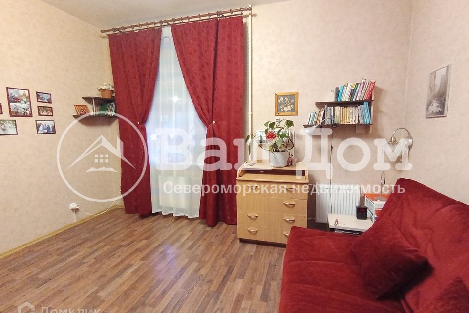 Продаётся 2-комнатная квартира, 55.3 м²
