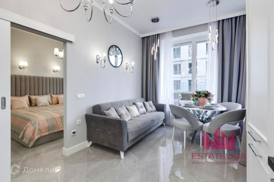 Сдаётся 1-комнатная квартира, 41 м²