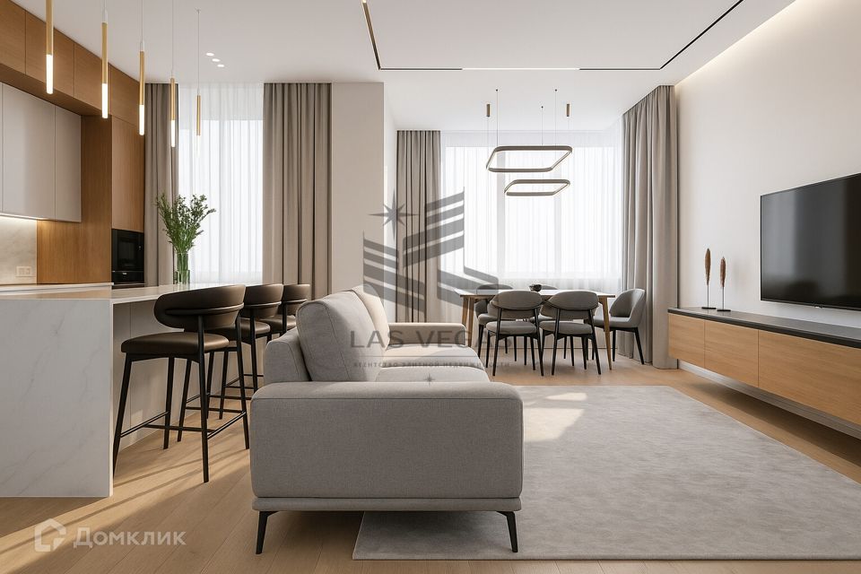 Сдаётся 3-комнатная квартира, 100 м²