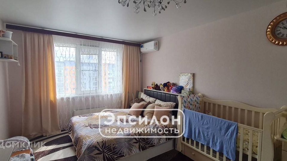 Продаётся 1-комнатная квартира, 34.6 м²