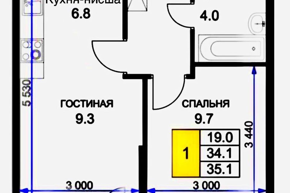 Купить 2 Ком 1 Лиговский Проезд Краснодар