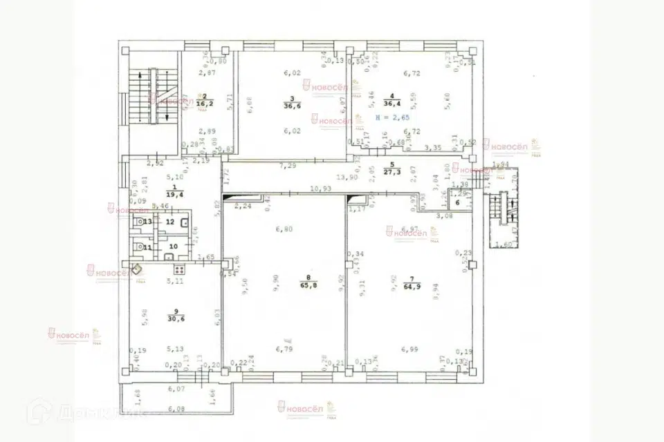 Сдаётся офис, 305.4 м²