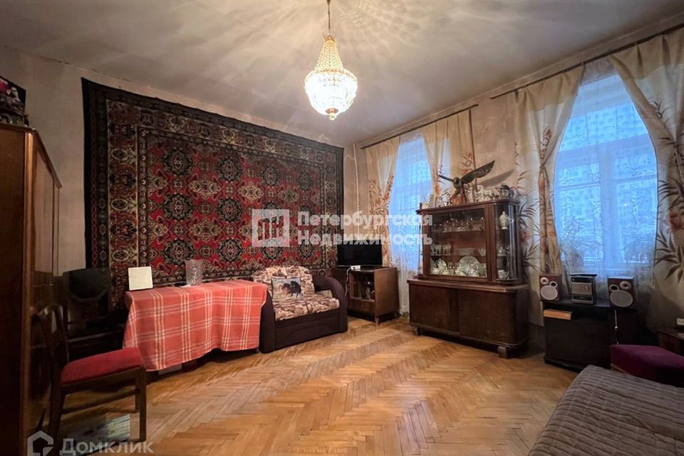 Продаётся 1-комнатная квартира, 44.6 м²