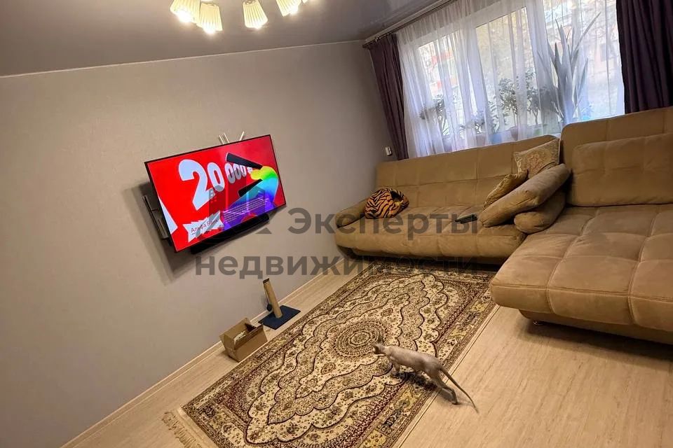Продаётся 3-комнатная квартира, 59 м²