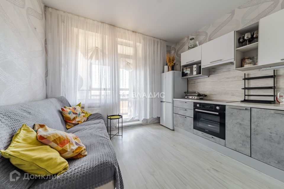 Продаётся 1-комнатная квартира, 39.3 м²