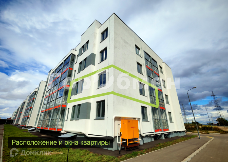 Продаётся 3-комнатная квартира, 59 м²