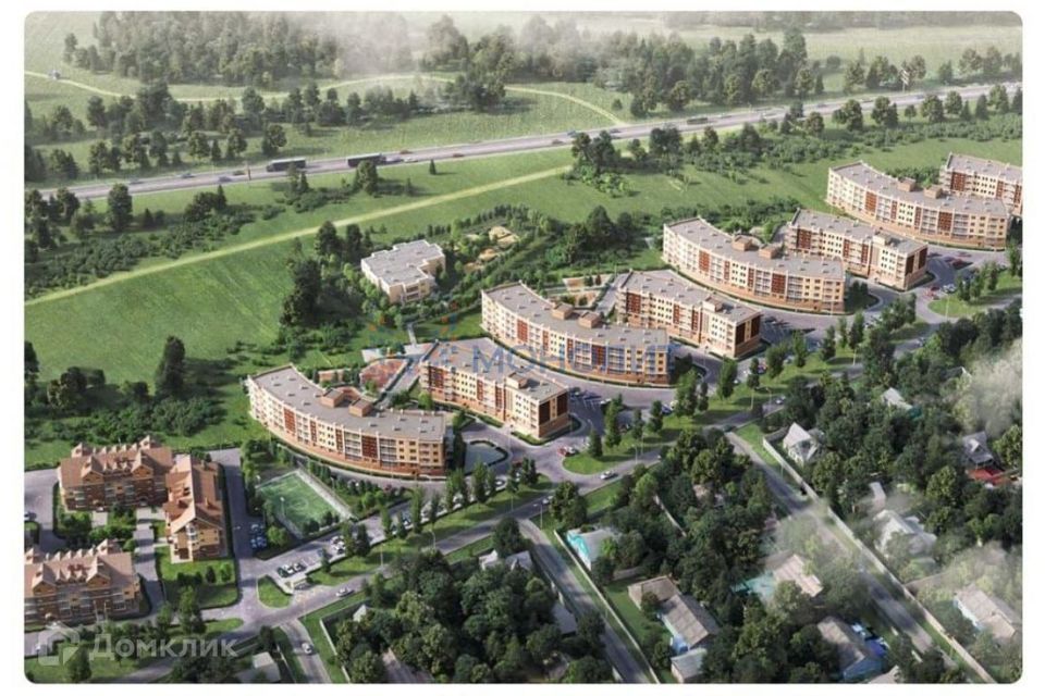 Продаётся 1-комнатная квартира, 45.4 м²