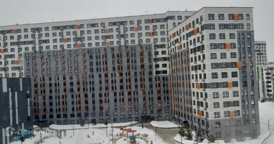 Продаётся 1-комнатная квартира, 45.6 м²