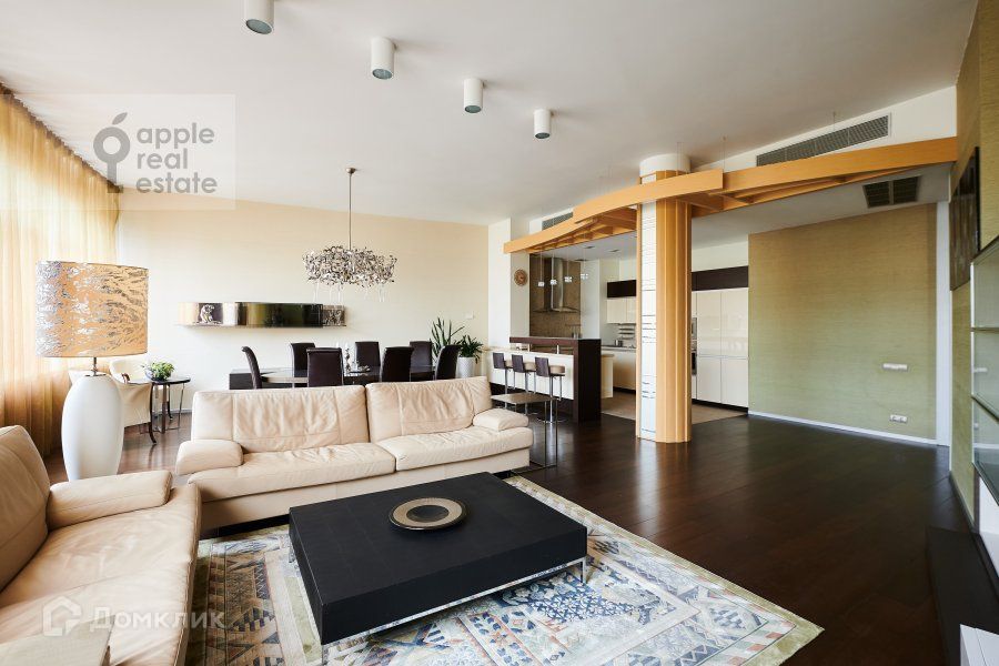 Сдаётся 4-комнатная квартира, 186 м²