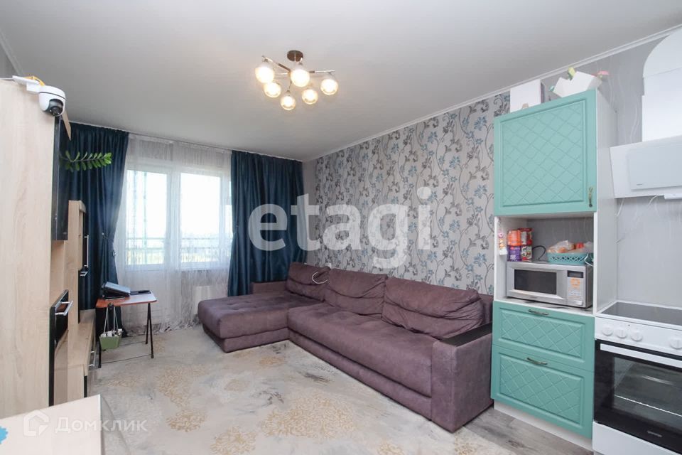Продаётся 1-комнатная квартира, 43.4 м²