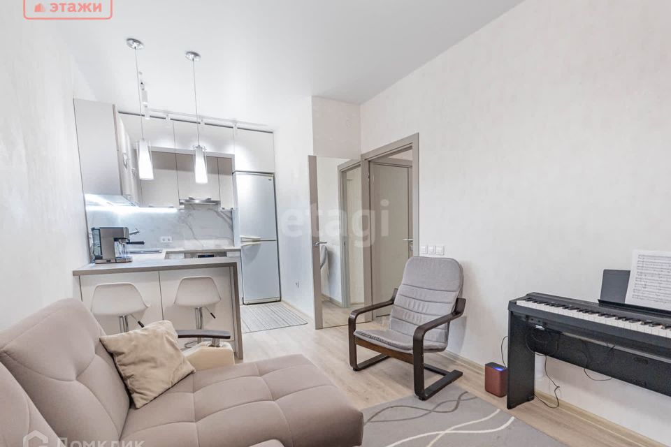 Продаётся 2-комнатная квартира, 42.2 м²