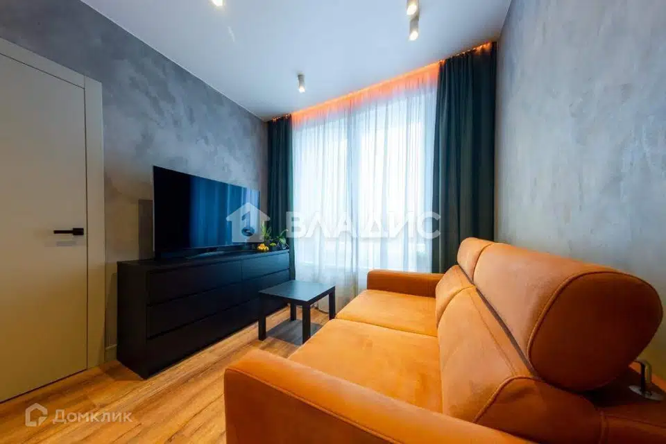 Продаётся 1-комнатная квартира, 33.8 м²