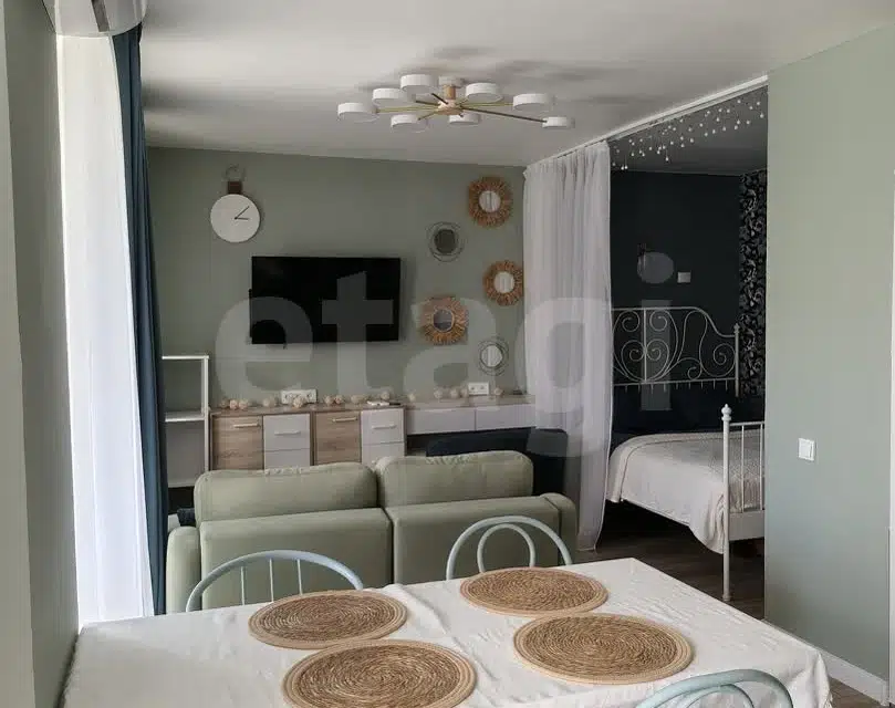 Продаётся 1-комнатная квартира, 35.4 м²