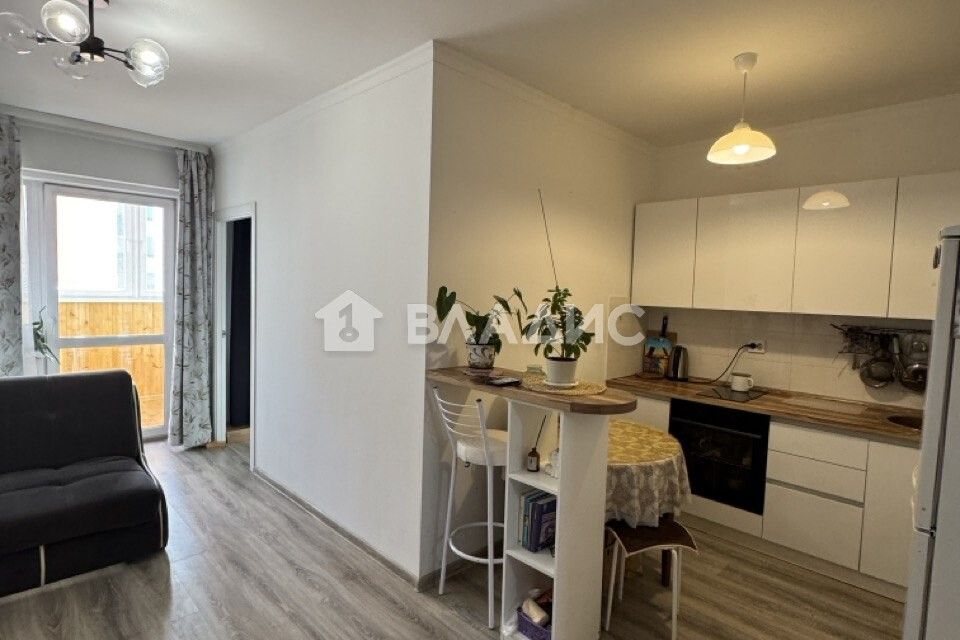 Продаётся 1-комнатная квартира, 38.4 м²