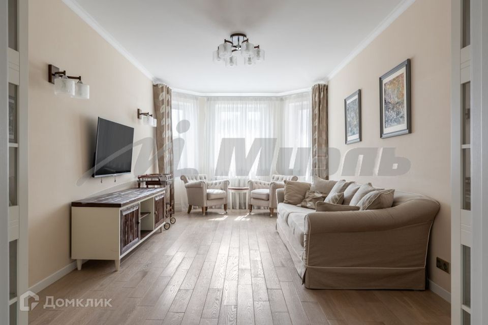 Продаётся 3-комнатная квартира, 75.2 м²